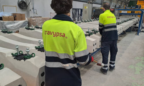 Fábrica de Travypsa en Luceni