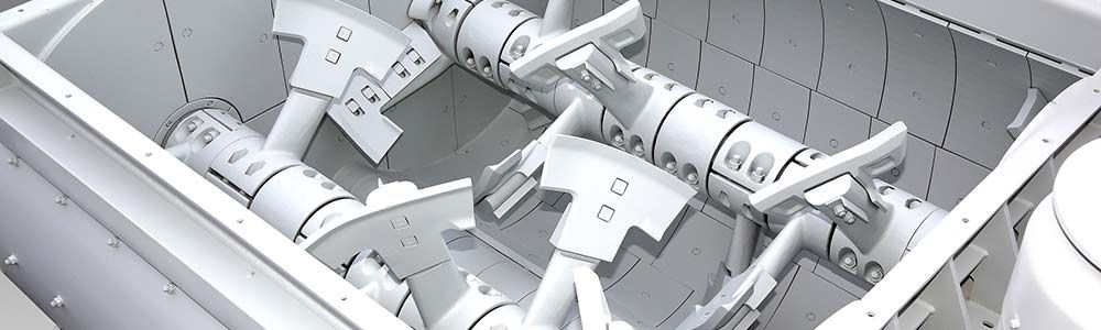 Mezcladora de doble eje Stetter 4.0