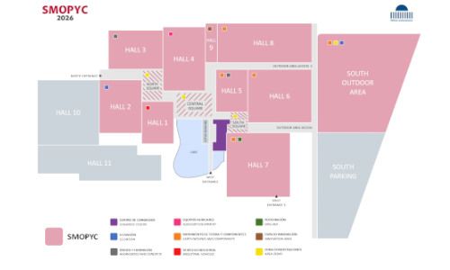 Feria de Zaragoza - Smopyc Plano de Pabellones