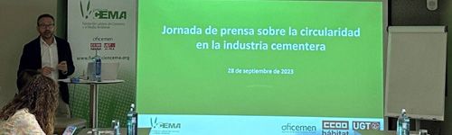 Dimas Vallina en Jornada sobre circularidad en la industria cementera