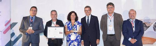 Molins, reconocida en el VII Congreso Nacional de Áridos