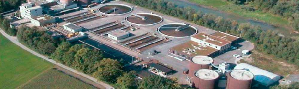 Vista áerea de la Planta