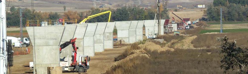 Prefabricados desde planta de fabricación de hormigón