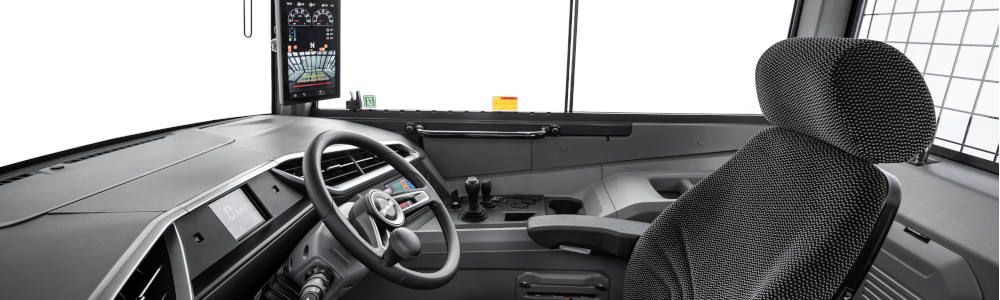 Develon - cabina actualizada para su gama de dúmperes articulados