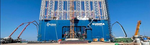 Cajonero Kugira - Acciona - Hormigones Espinola - Sika