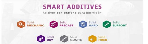 Smart Additives, línea de aditivos con grafeno para hormigón