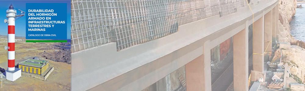 Catálogo de Obra Civil de Mapei sobre la Durabilidad del hormigón armado en infraestructuras terrestres y marinas