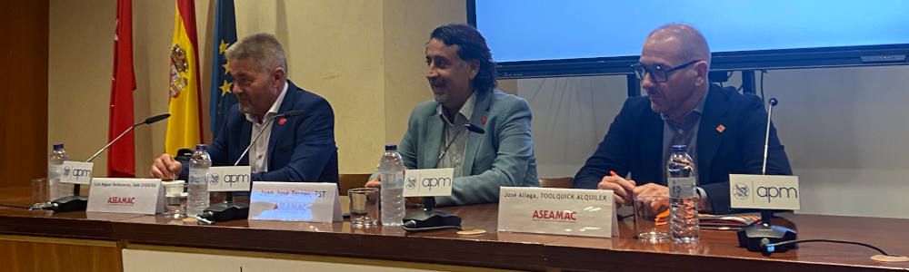 Luis Miguel Ballesteror - Sani Eventos | Juan José Torres - TST | José L. Aliaga - Toolquick Alquiler