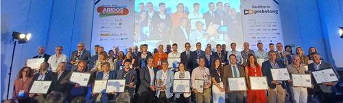 Premiados VII Congreso Nacional de Áridos