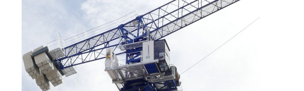 Grúa abatible hidráulica LCH300 de Comansa