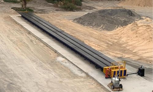 Moldtech completa el suministro y montaje de un molde TT autoportante en Argelia para la producción de placas pretensadas