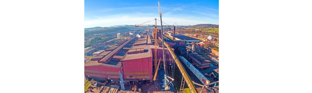 ArcelorMittal construirá un horno de arco eléctrico con la primera unidad Liebherr 1188 EC-H 40 Fibre en España