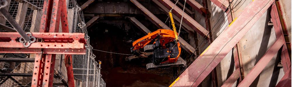 Tuneladora DX235RTF-7 de DEVELON