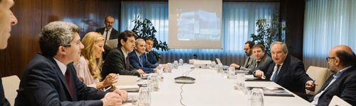 Reunión del ministro de Industria y el presidente de Oficemen
