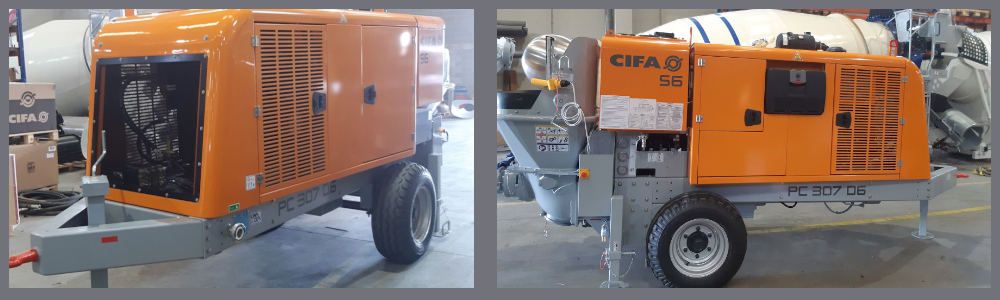 Bomba estacionaria CIFA PC307 de BARYSERV BS