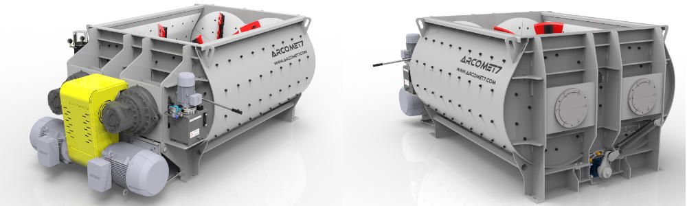 Mezcladora doble eje MDE de Arco Met 7