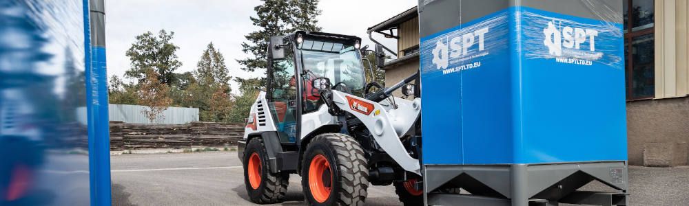Cargadora de ruedas compacta de gama alta L95 de Bobcat