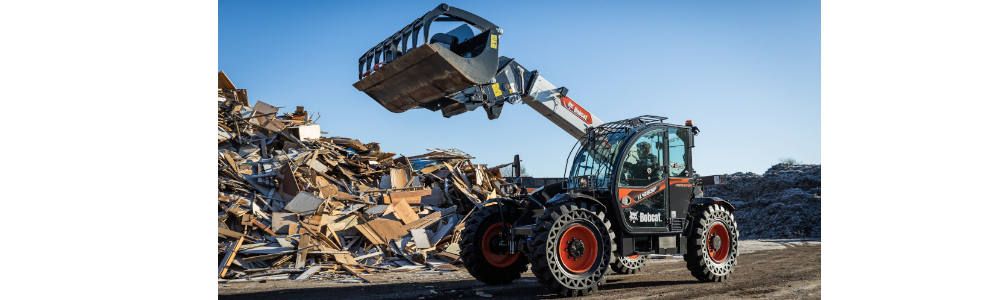 Manipuladores telescópicos Waste Expert de Bobcat