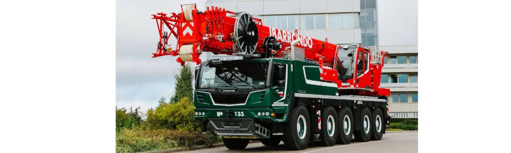 Grúas Ibarrondo invierte en la grúa todoterreno Liebherr LTM 1100-5.3,