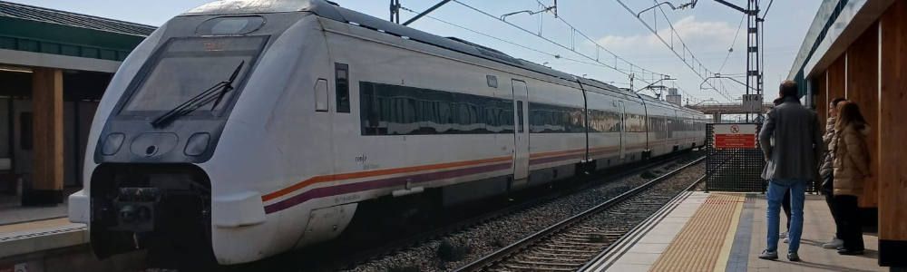 Estación de Cercanías de Albal, en Valencia