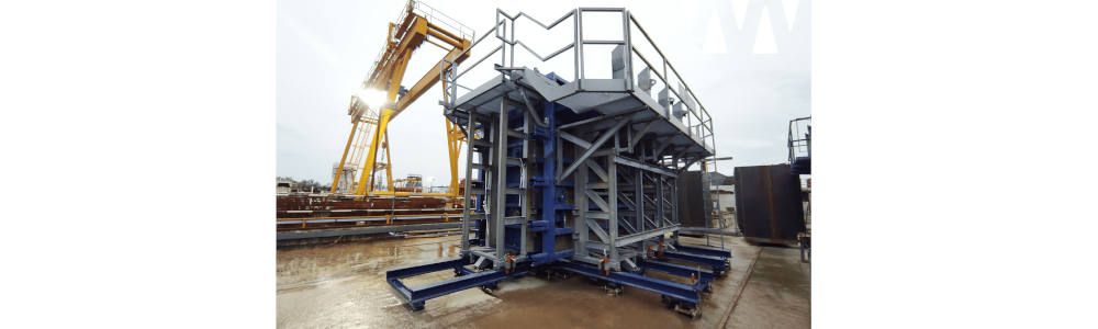 Molde 3D PBU de Moldtech para la Prefabricación de Baños