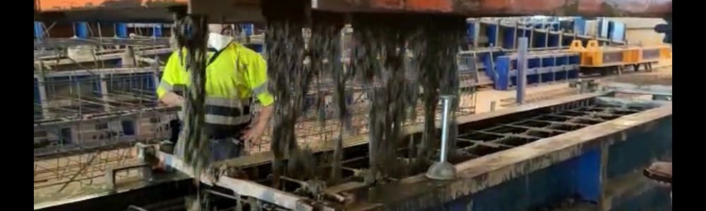 Fabricando hormigón prefabricado con aditivos de grafeno