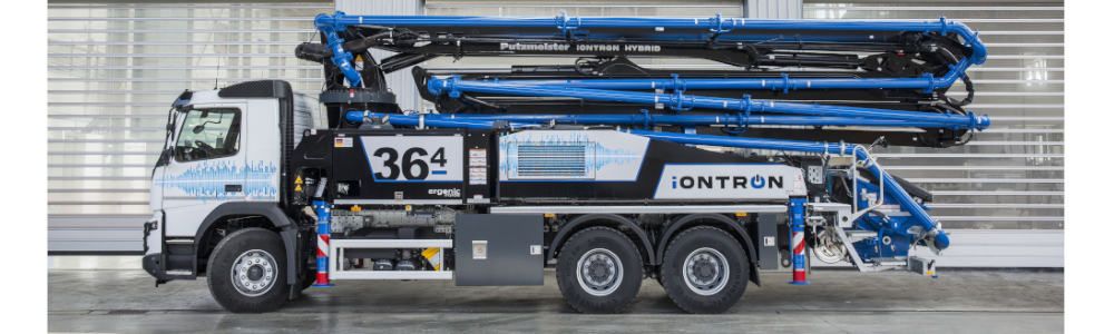 Autobombas iONTRON Hybrid de Putzmeister