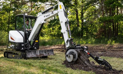 Ahoyadores y zanjadoras de última generación de Bobcat