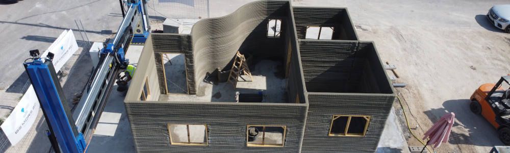 Construcción aditiva de Be More 3D en la Edificación