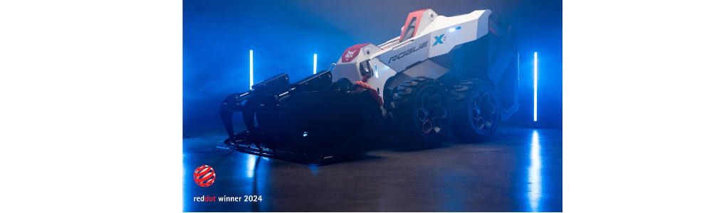 Premio de diseño Red Dot a cargadora RogueX2 de Bobcat