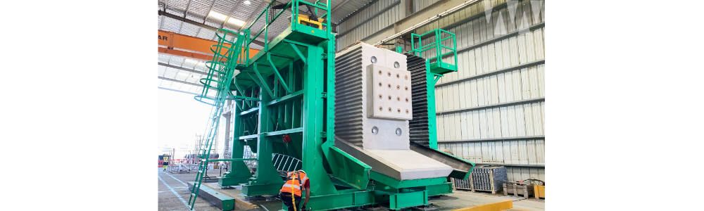 Molde para pilas de puente prefabricadas de Moldtech