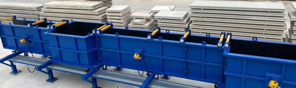 Molde para pilares prefabricados de hormigón