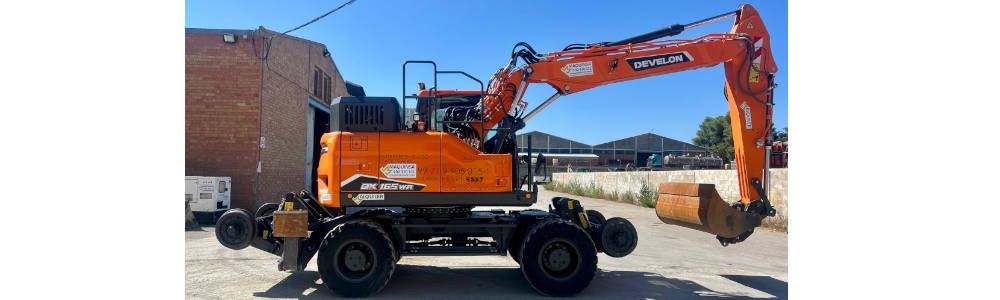 Excavadora Develon DX165WR - Maquinsa