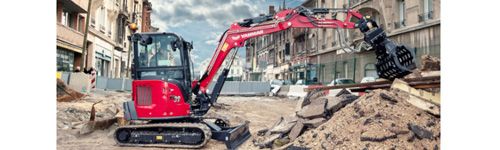 Miniexcavadora SV39 de Yanmar