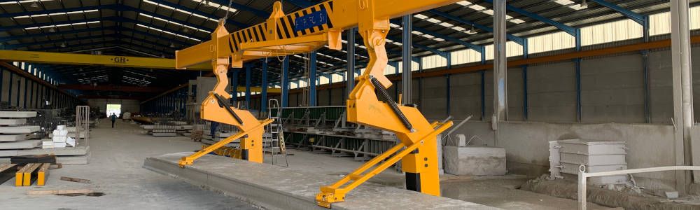 Sistema de Elevación de Losas Alveolares de PN PRECAST