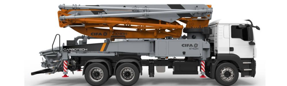 Bomba de hormigón K40H – CARBOTECH de CIFA