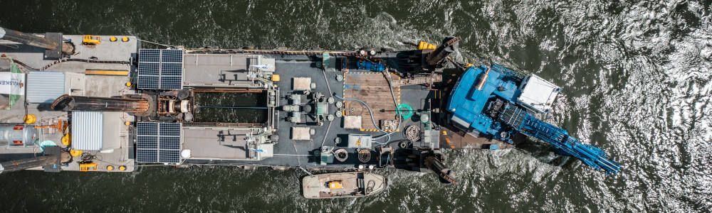 La fresadora ER 3000 de Epiroc despeja el camino (del río) hacia el futuro