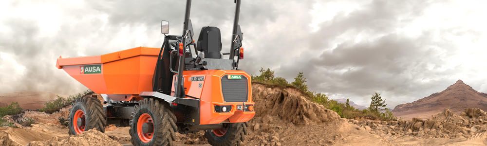 AUSA presenta el dumper D301AHG