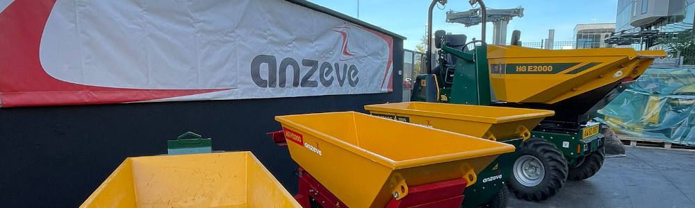 Dúmperes eléctricos HG distribuidos por Anzeve