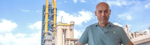 Pablo Viedma, director de la fábrica de cemento de Málaga