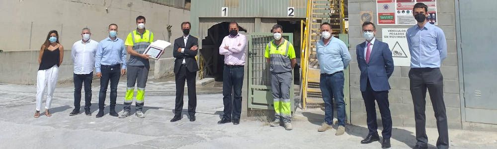 Entrega del premio a la planta de hormigón de El Papiol (Barcelona) del Grupo LafargeHolcim