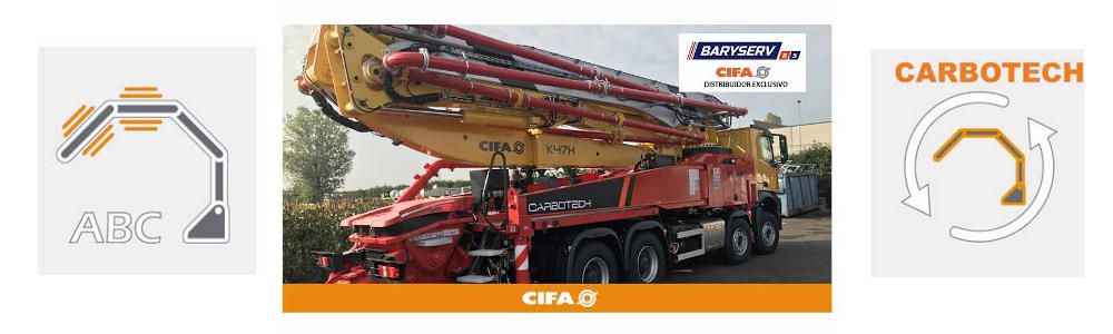 Autobomba CIFA K47H Carbotech