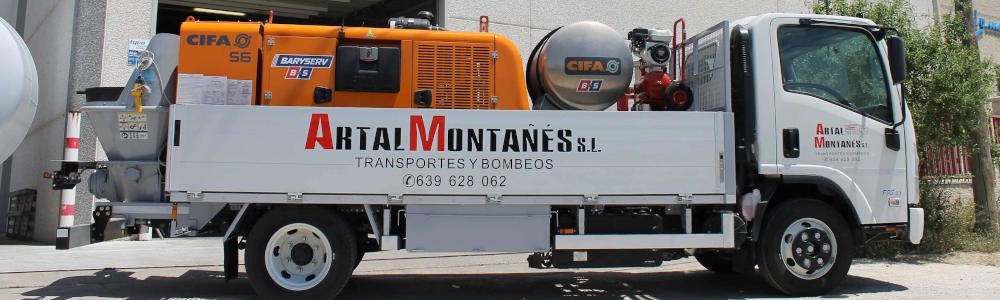 City Pump, Bomba Estacionaria montada sobre camión de BARYSERV BS