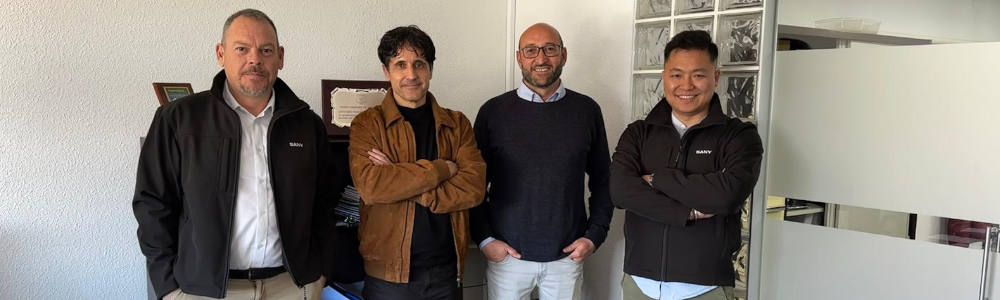 SANY firma con Carretero Maquinaria como distribuidor en Ciudad Real, Albacete y Jaén