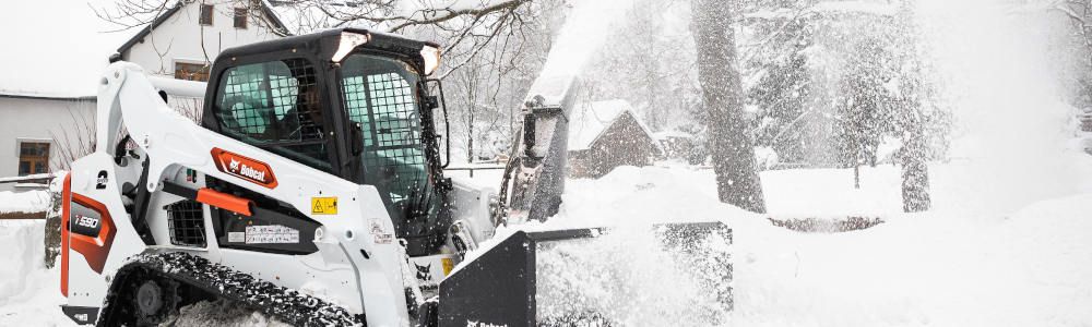 Implementos para la nieve para cargadoras Bobcat