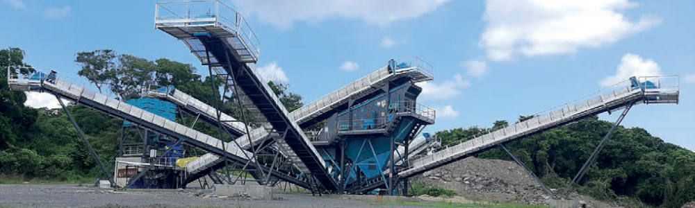 Planta completa Caes-Constmach de 400 t/h para la empresa Minari en Méjico