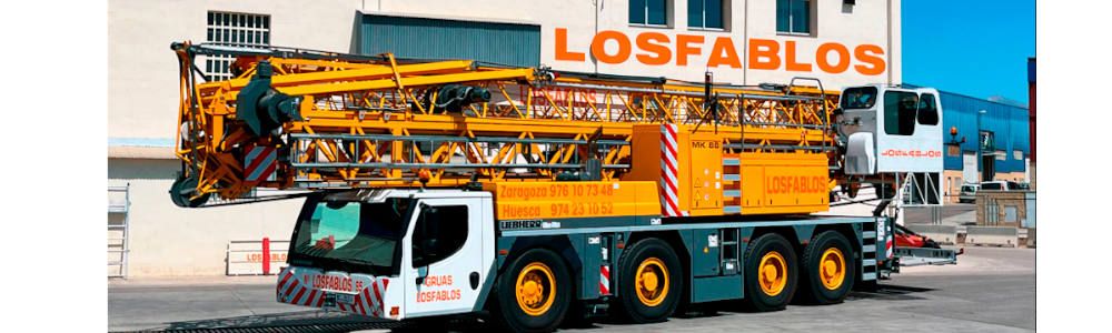 Grúas Losfablos invierte en la grúa Liebherr MK 88, la primera grúa móvil de construcción de su parque de maquinaria