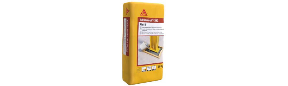 SIKA lanza su nuevo grout cementoso SikaGrout-212 Fluid, producto para facilitar la puesta en obra