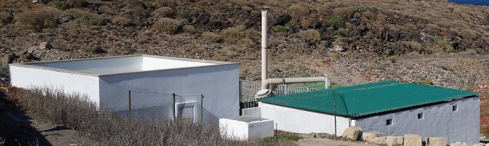Estación de Tratamiento y Bombeo de Aguas Residuales (ETBAR) de Ensenada Pelada en Tenerife