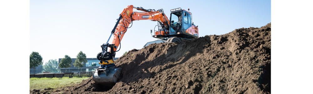 Las excavadoras Doosan en el top del ranking de Off-Highway Research en España y Portugal